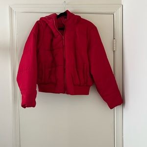 Fashion to Figure Short Hooded Puffer